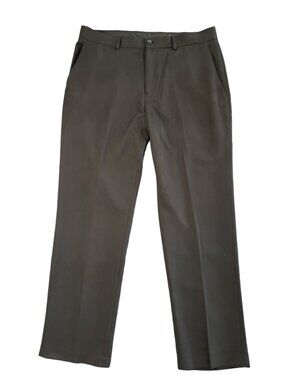Alfani Men’s Black Dress Pants Straight Leg Size 33x30